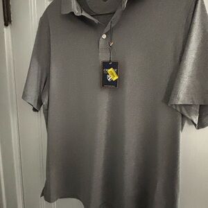 Daniel Cremieux Men's Gray Polo Shirt
